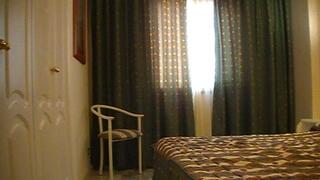 Naughty Maid plays with toys