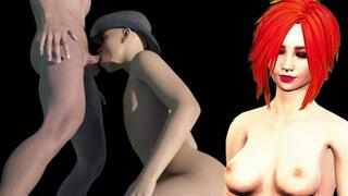 ANIMATED VERSION How to suck your dick like a sissy faggot