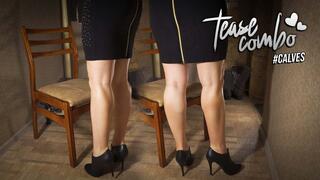 Amateur Milf In High Heels Showing Off Her Thick Calves