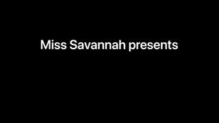 Miss Savannah spreads her dirty toes and shows her filthy soles