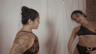 Channy vs Luci Caught in the Crossfire: SWP x Pompeii Erotic Films