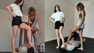 Angie and Laila - Revenge - Mix1 Part3 Angie feet smell