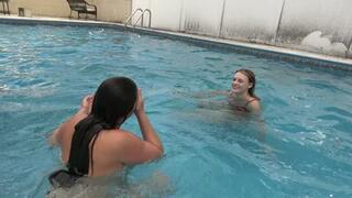 Aaliyah and Tyler Lynn: Pool Fun Part 2 4k