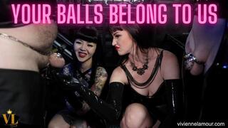 YOUR BALLS BELONG TO US! (720P FULL HD)