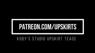 Kody Studio Upskirt Tease