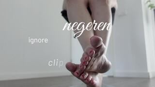 Ignore negeren clip
