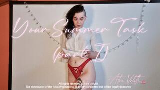Your Summer Task