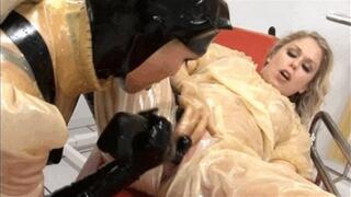 Pregnant rubber slut and her piss lesbian fantasies - Part 2 of 3