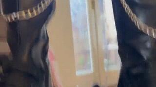 Spikey Boots Trampling & Ugg Sliders