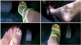 Brutal hard braking in powerful Smart by Brabus