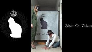 hands trampling in sandals featuring Alice