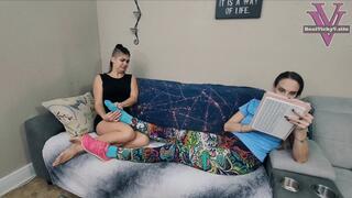 Massage my smelly feet or else- 1080p