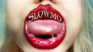 My Lips in SLOWMO