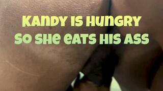 Rim job and cumming in her moutth