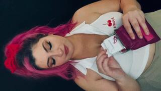 Smoking Brat Gets Face Fucked