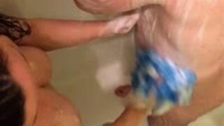 (non-HD) Slave #65 - Showering and Pee on Slave