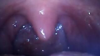Teenie Chris Plays in Sleeping Giantess Mouth POV 4K smaller