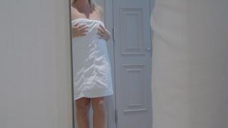 Showered and Ready for Bed Pleasure Time