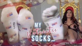 My Patriotic Socks - Sock Fetish