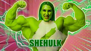 Hulking Out Muscle Growth She Hulk Transformation