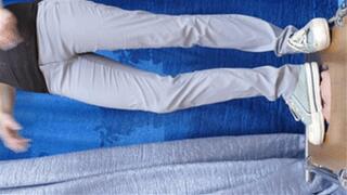 Trampled under huge sneakers - extended version (part 2 of 4), flo041xe 1080p