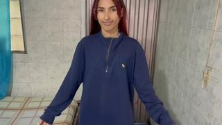 I play with my belly button and they step on it