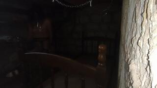 The price of my dungeon - let an unknown guy to be disguisting with me - Deepthroating my first Guest at my cellar