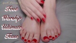 Foot Worship Ultimate Tease
