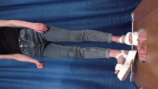 Trampled under big summer sandals (part 1 of 5), flo553x 1080p