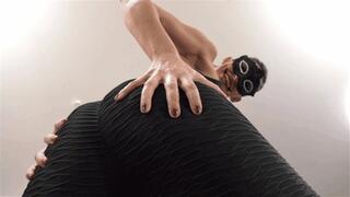 Under my sweaty workout ass