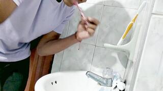 brushing my teeth C4Sjiggle23