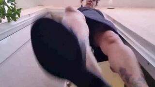 Avi Stomping Giantess High Heel Shoe Play walking all over you jingly coin anklet stomping sounds