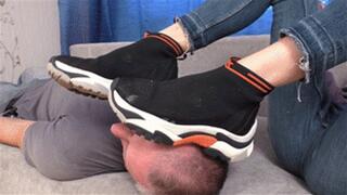 Skinny teen girl jumps on strong chest of her slave, vf2648x 1080p