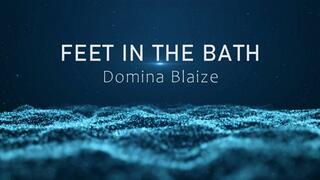 Feet in the bath