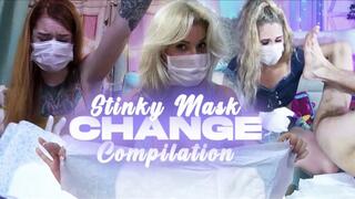 Stinky Mask Diaper Change Compilation (UHD)
