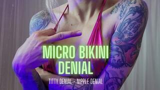 Micro Bikini - Titty Denial