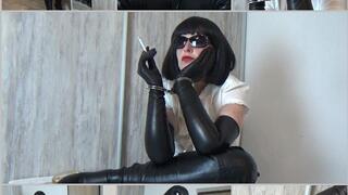 Smoking cigarette in handcuffs 47