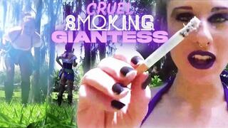 Cruel Smoking Giantess 4k