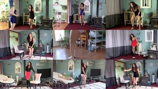 Jasmine Chained To The Stove Highlights (WMV 1080p) - Jasmine St James