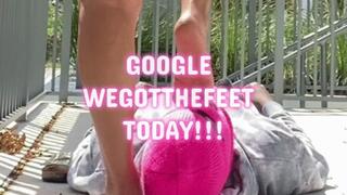 PUBLIC FOOTSLAVE TRAMPLING