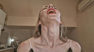 Squeeze my fragile neck