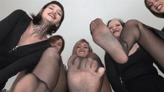 Rivalry between witches #17 ( PANTYHOSE DOM )