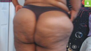 PURPLE THONG MODELING
