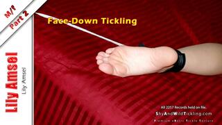 Lily Amsel - Tickled Face-Down