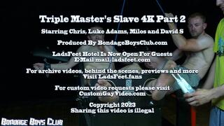 Triple Masters Slave 4K Part 2