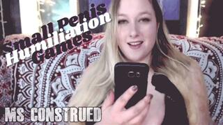 Small Penis Humiliation Games by Ms Construed ~ Blackmail Fantasy & SPH ~ Ms Construed Invites You Over To Play Some Games And Once You Are There She Has You Trapped Forever ~ Mobile Version
