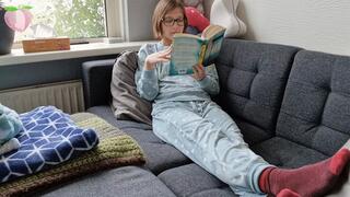 Masturbating for My Boyfriend on the Couch