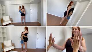 Suzi looks even smaller next to this tall woman - GG Producer (MP4-HD 1080p)