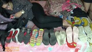 Mistress Beh's shoe cleaning day # 1080HD