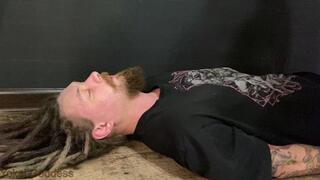 Trampling with My divine bare feet and foot gagging